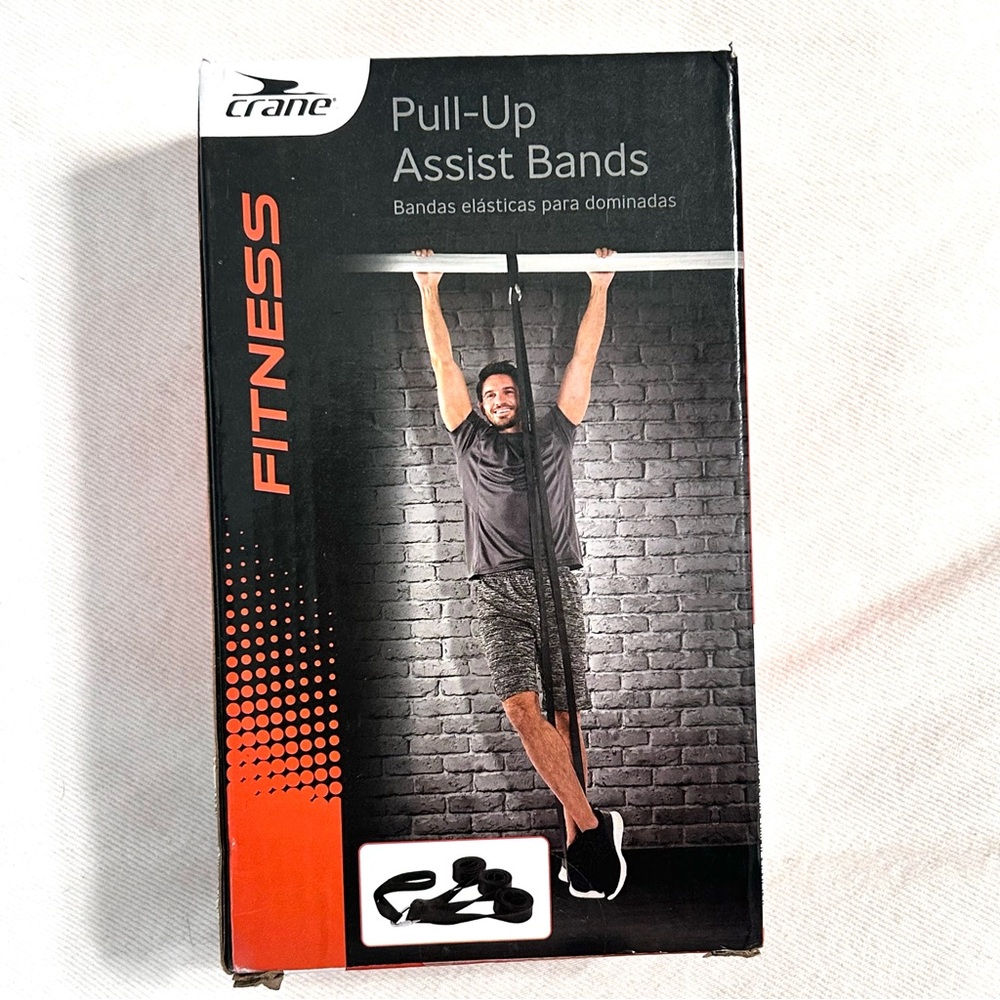 Crane Pull Up Assist Bands- New In Box